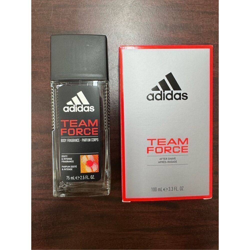 Adidas Team Force Body Fragrance and After Shave
